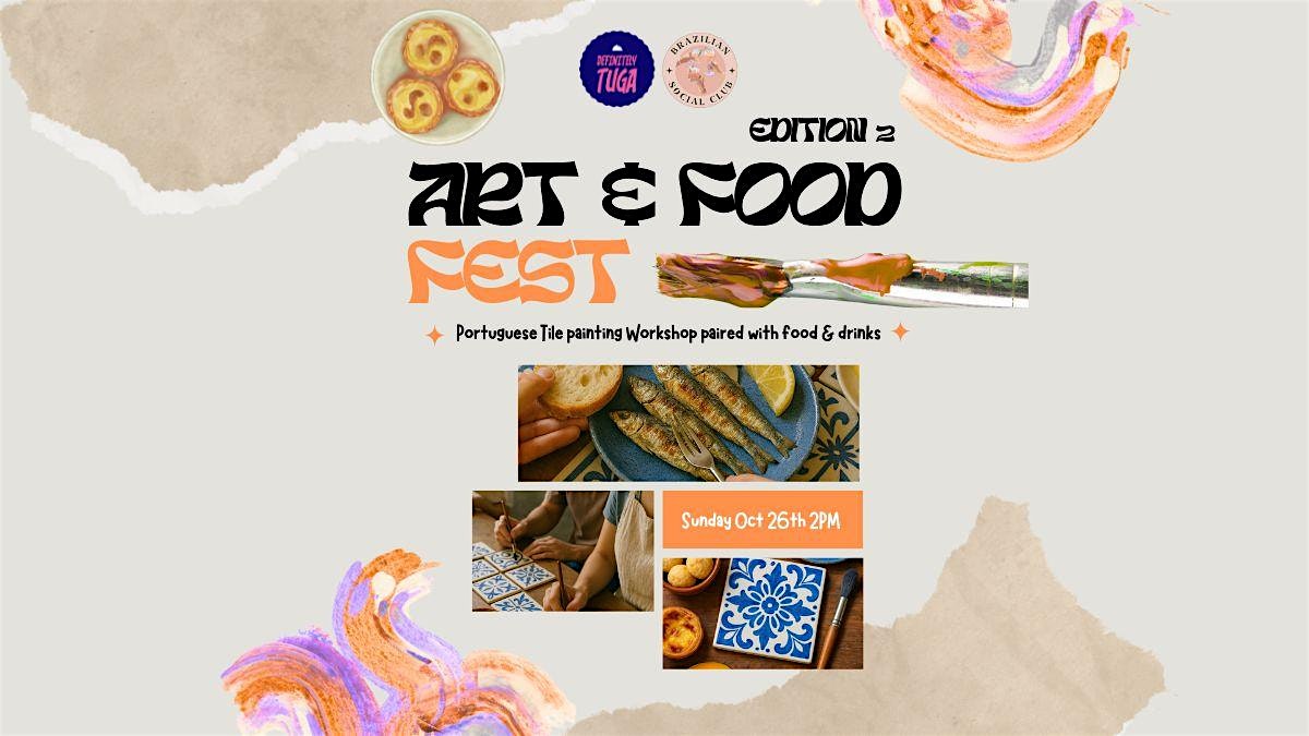Art & Food Fest: Edition 2 (afternoon) | Tile painting workshop