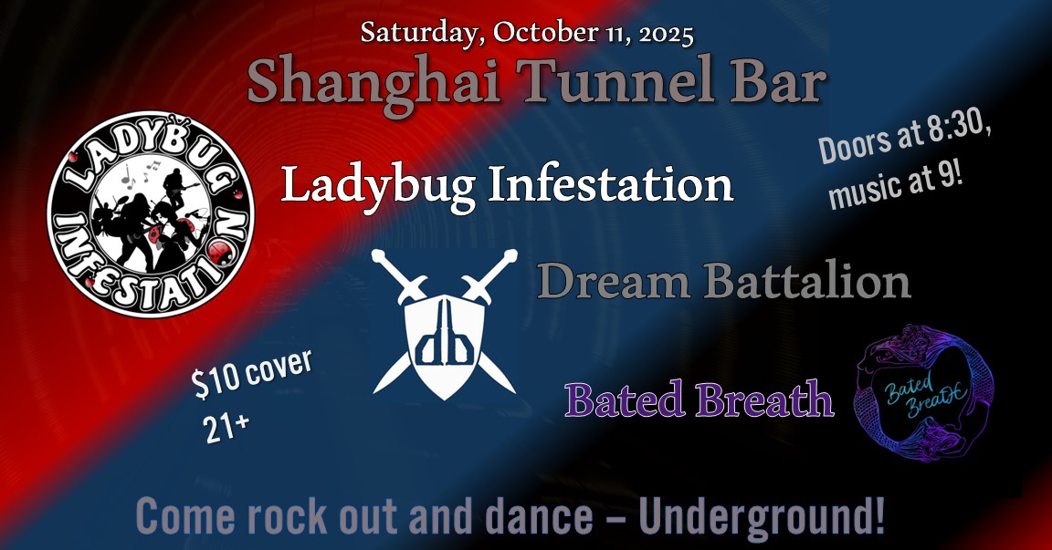 Ladybug Infestation with Dream Battalion and Bated Breath