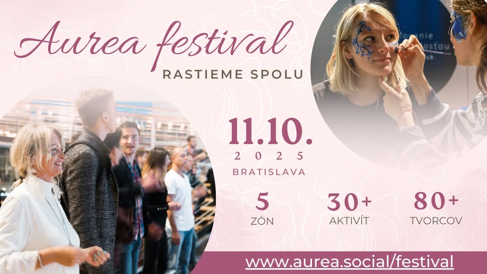 🌟 AUREA FESTIVAL 2025 – OSLAVA ŽENSKEJ TVORIVOSTI & KOMUNITY 🌟