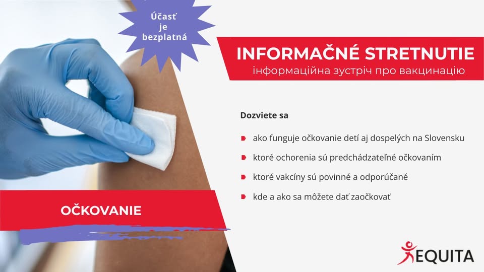 Očkovanie na Slovensku: povinnosti a odporúčania // Вакцинація в Словаччині: обов’язки та рекомендац