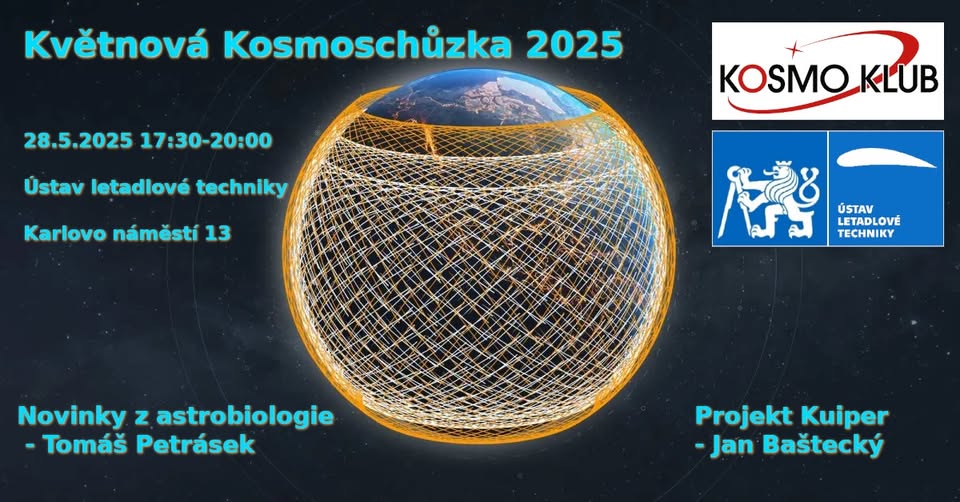 Květnová Kosmoschůzka 2025