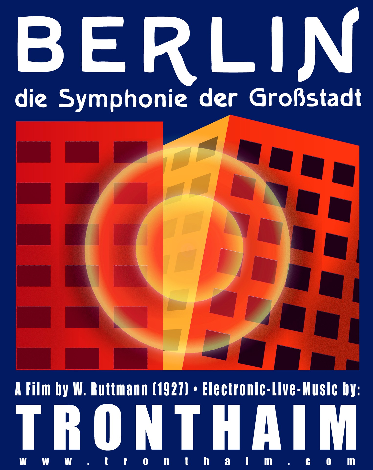 TRONTHAIM begleitet live: "Berlin die Sinfonie der Großstadt" (1927)
