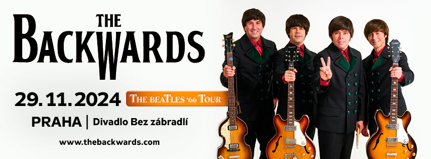 THE BACKWARDS – Beatles revival v programu The Beatles ´ 66 Tour