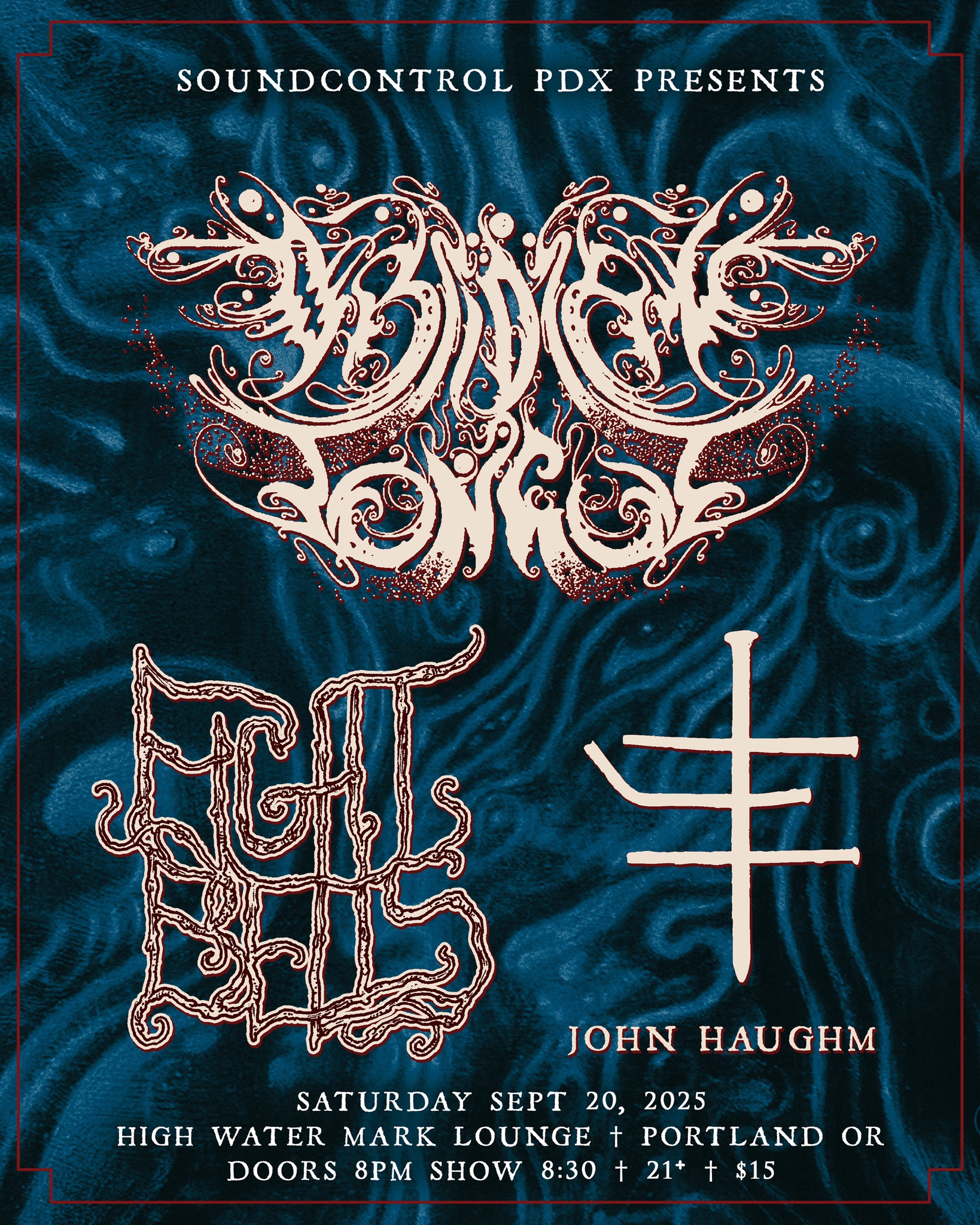 OBSIDIAN TONGUE w/ Eight Bells & John Haughm