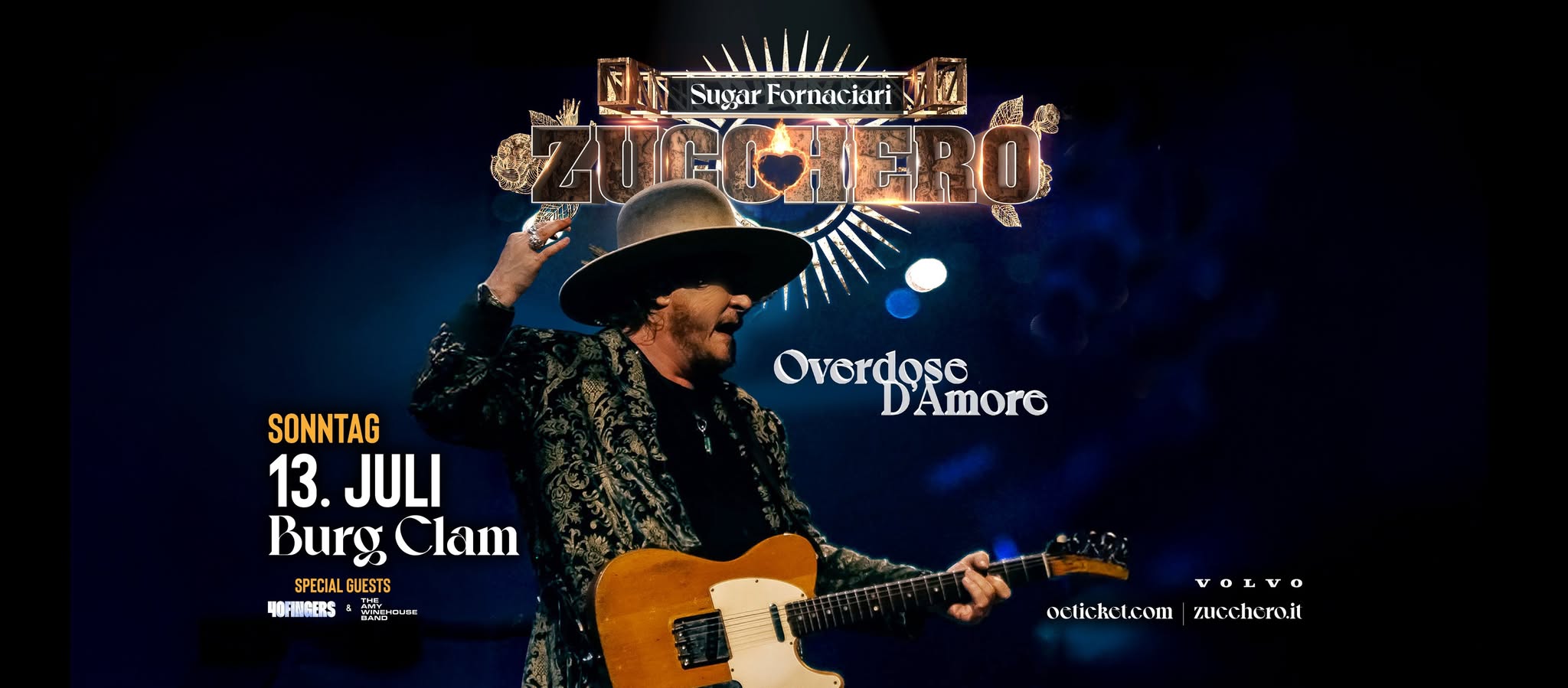 Zucchero • 13. Juli 2025 •  Burg Clam