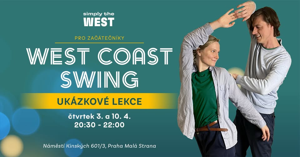 Ukázková lekce ke kurzům West Coast Swingu pro začátečníky s Jirkou a Miri