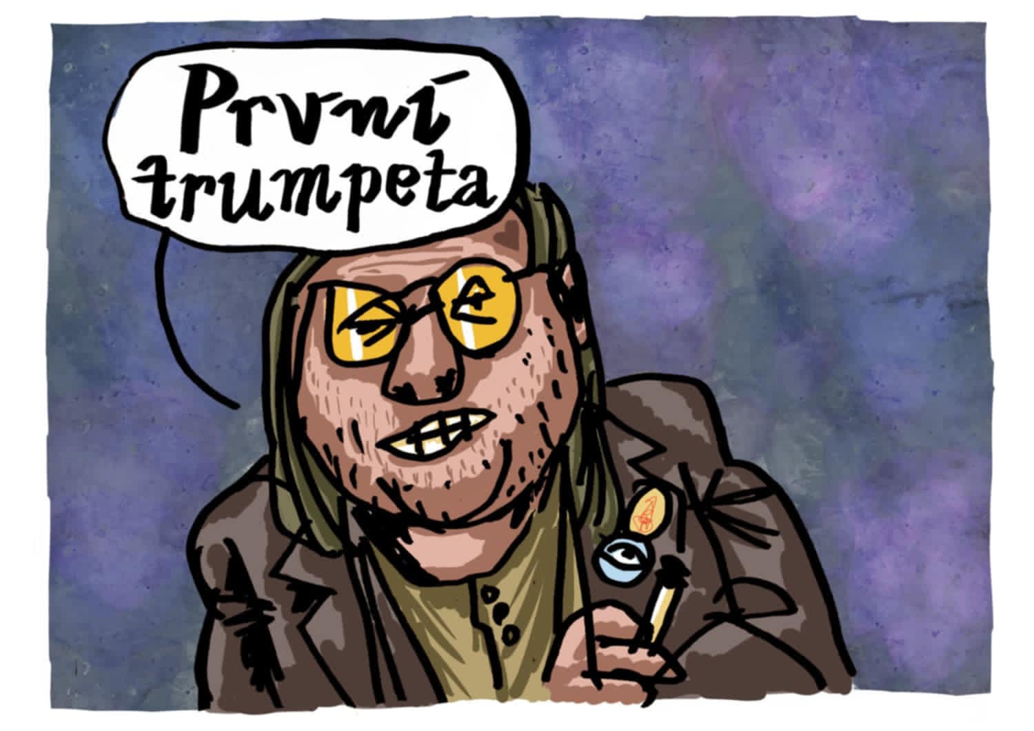 vernisáž výstavy Davida Davida - První Trumpeta