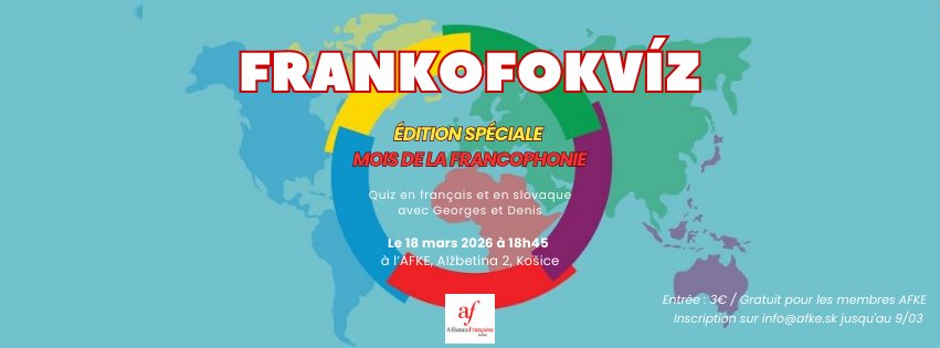 Frankofokvíz - Édition Mois de la Francophonie 🟡🟢🔵🟣🔴
