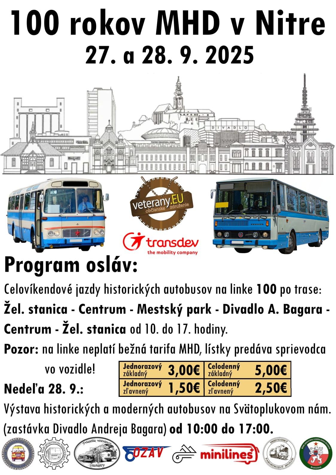100 years of public transport in Nitra