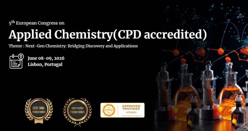 5th European Congress on Applied Chemistry