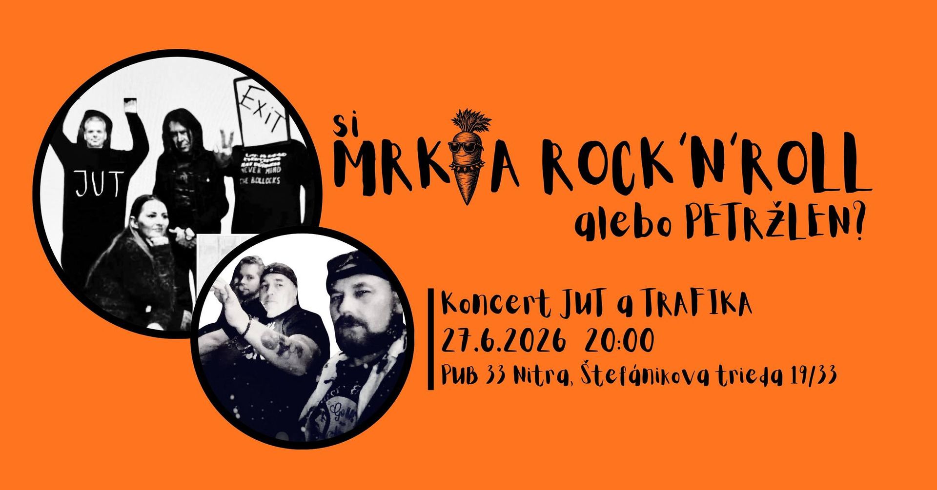 si MRKVA ROCK´N´ROLL alebo PETRŽLEN?