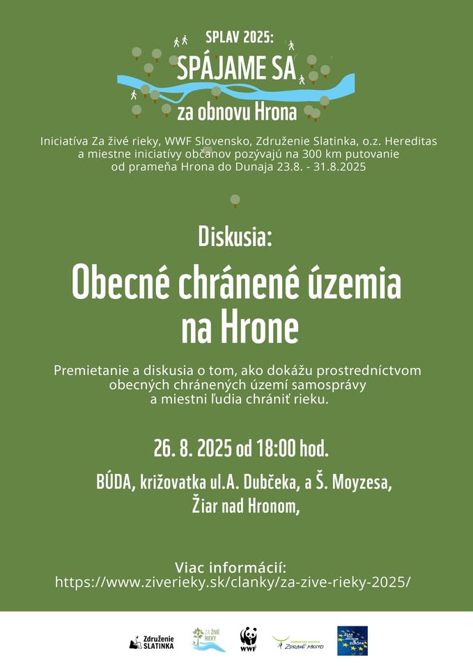 DISKUSIA: Obecné chránené územia na Hrone