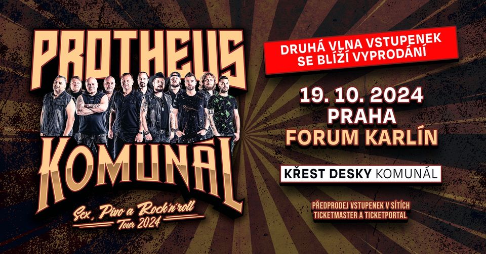 Komunál & Protheus - Praha - Forum Karlín