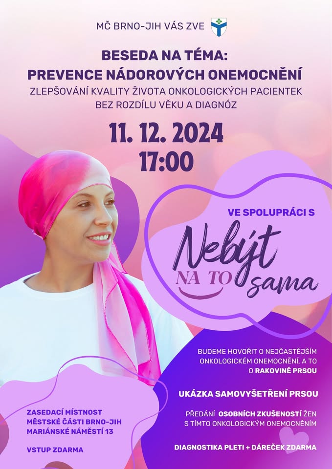 Beseda na téma prevence nádorových onemocnění