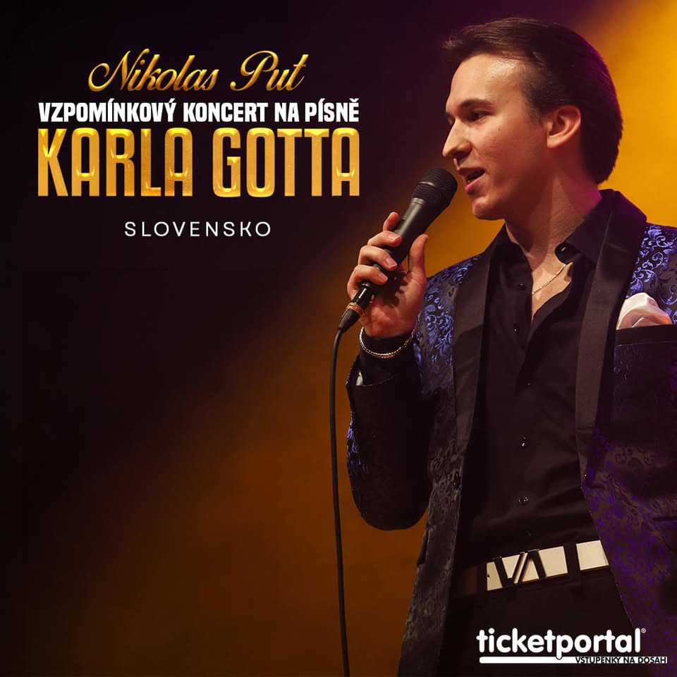Spomienkový koncert Karla Gotta - Nikolas Put