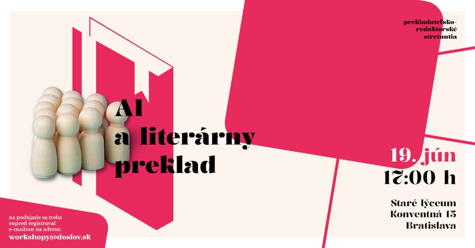 Komunitné stretnutie: AI a literárny preklad