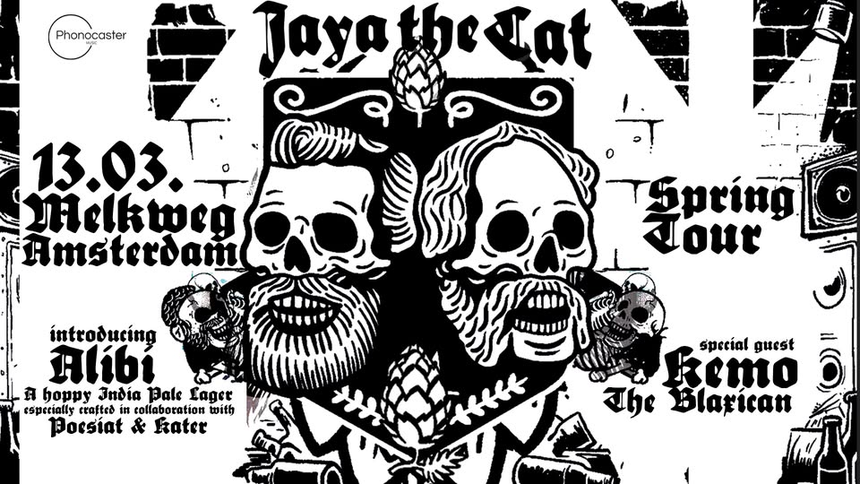 JAYA THE CAT @ Melkweg Amsterdam // with KEMO THE BLAXICAN (Delinquent Habits)