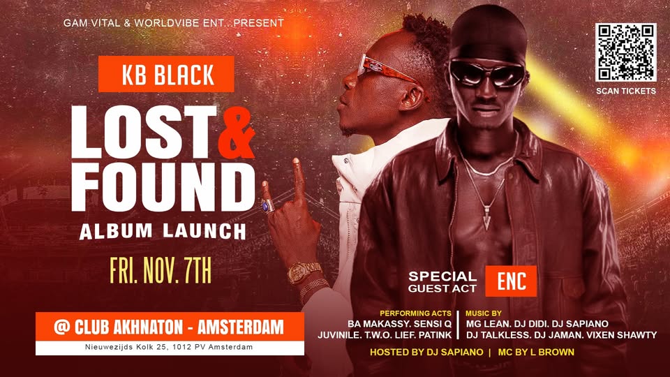 Kb Blak LOST&Found Album lunch