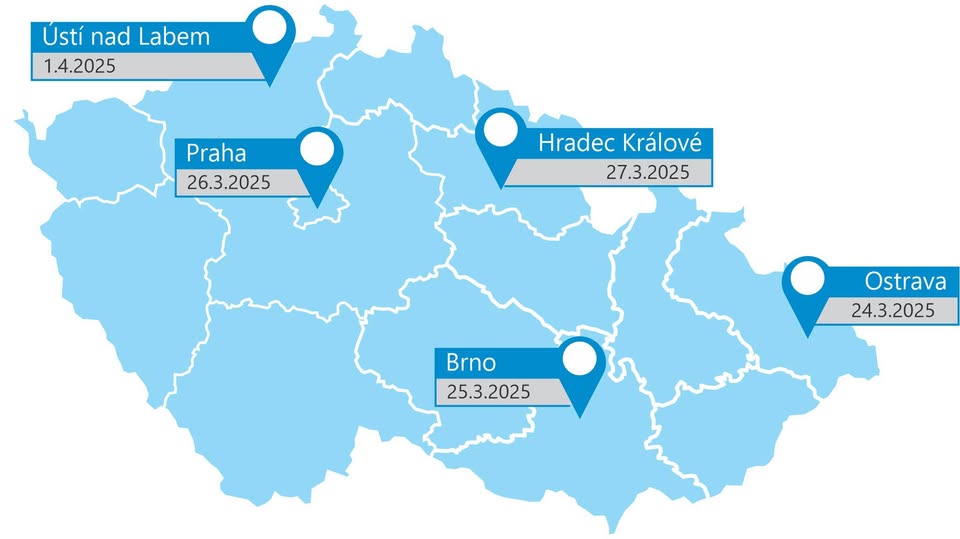 jarní Roadshow pro školy 2025 - Brno