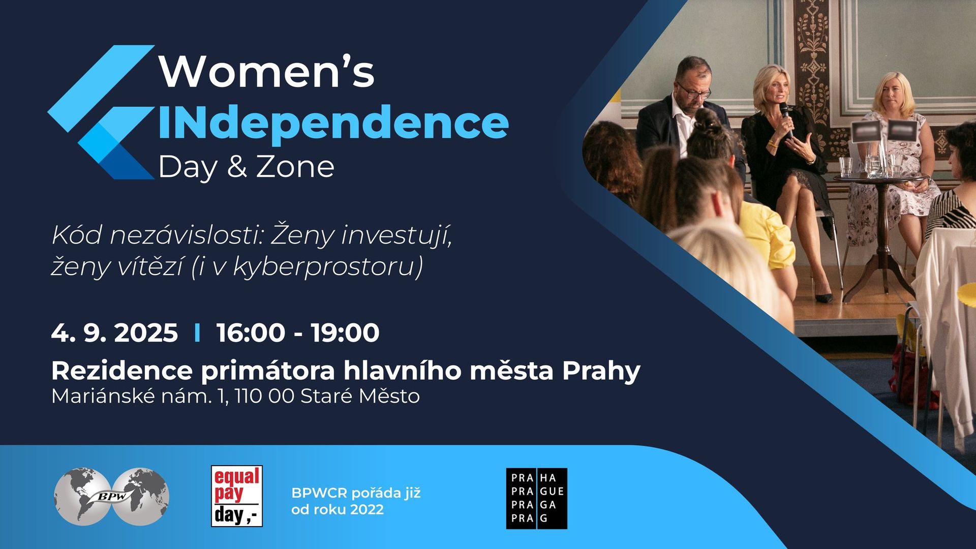 Women’s FINdependence Day | Kód nezávislosti: Ženy investují, ženy vítězí (i v kyberprostoru)