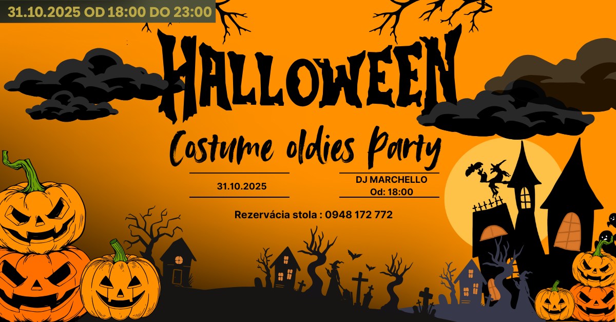 Halloween Costume Oldies Party