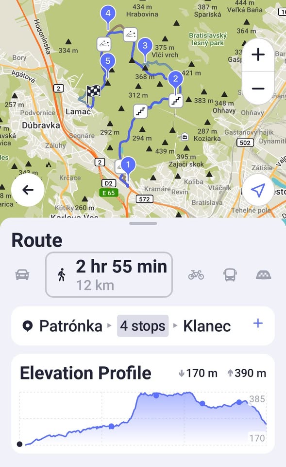 Saturday Hike. 11:00 am. Patronka->Prvy Druhy Rybnik->Kacin->Lamac, 4 Hour+