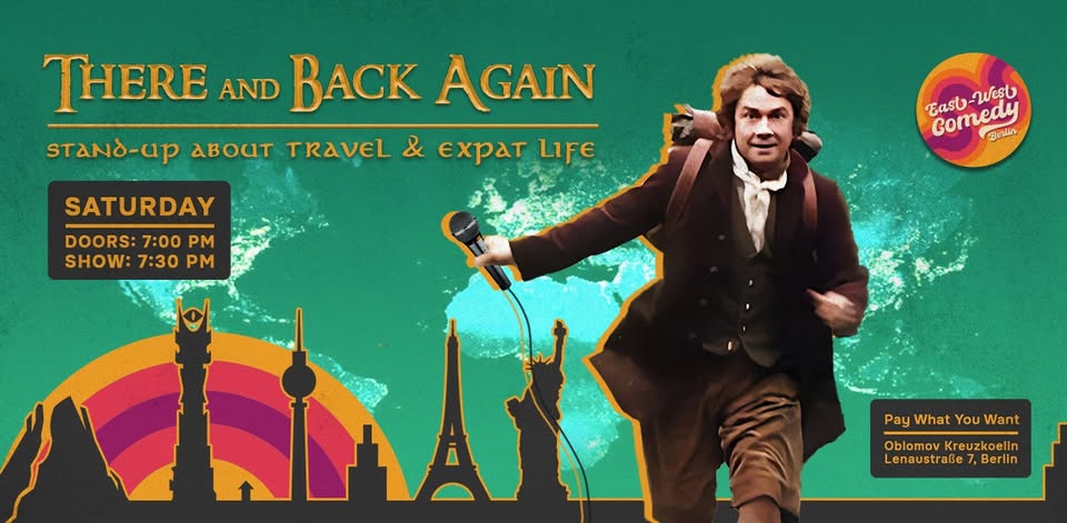 There and Back Again: English Stand-up About Travel & Expat Life 27.12.25