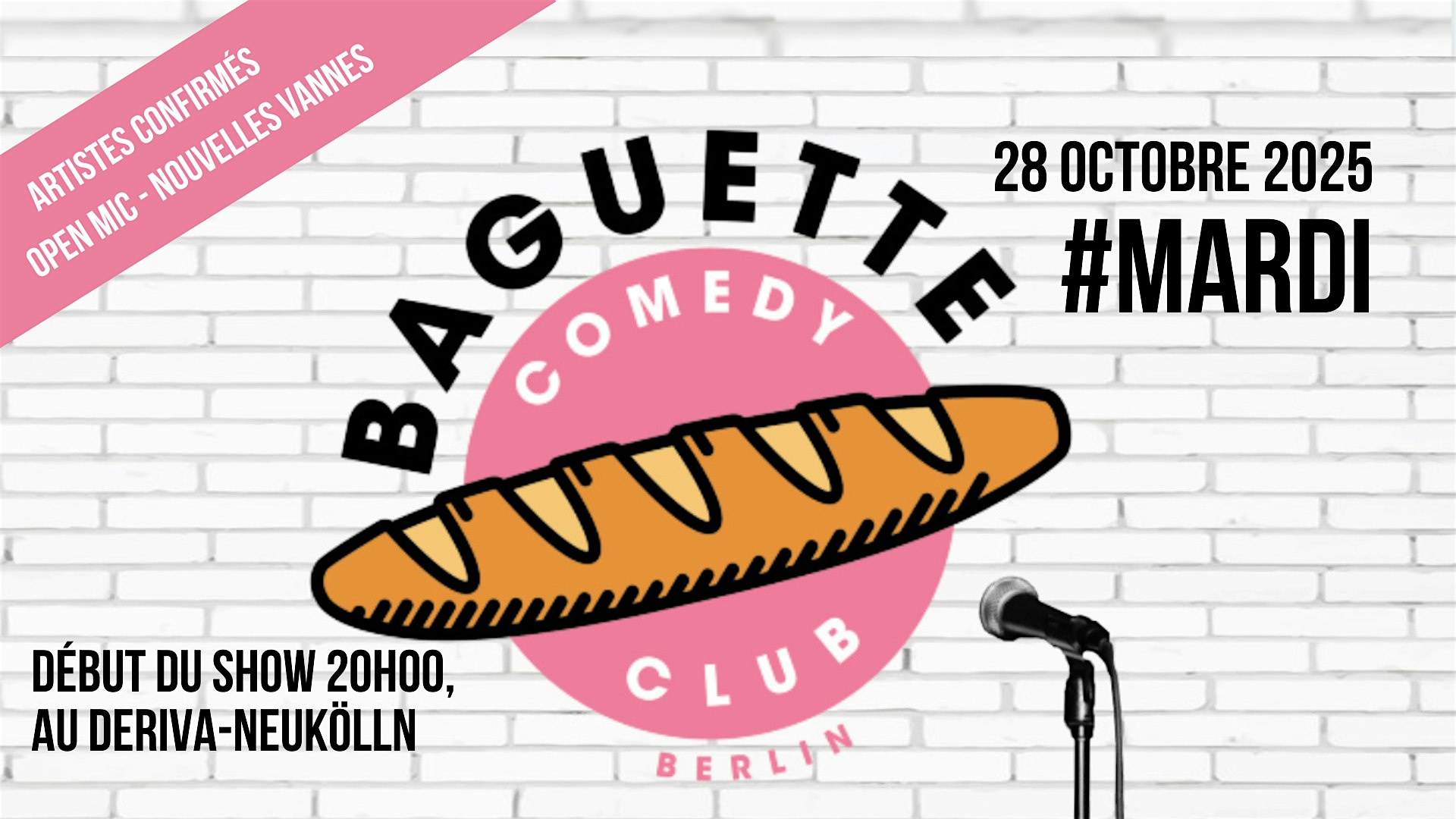 Baguette Comedy Club #MARDI