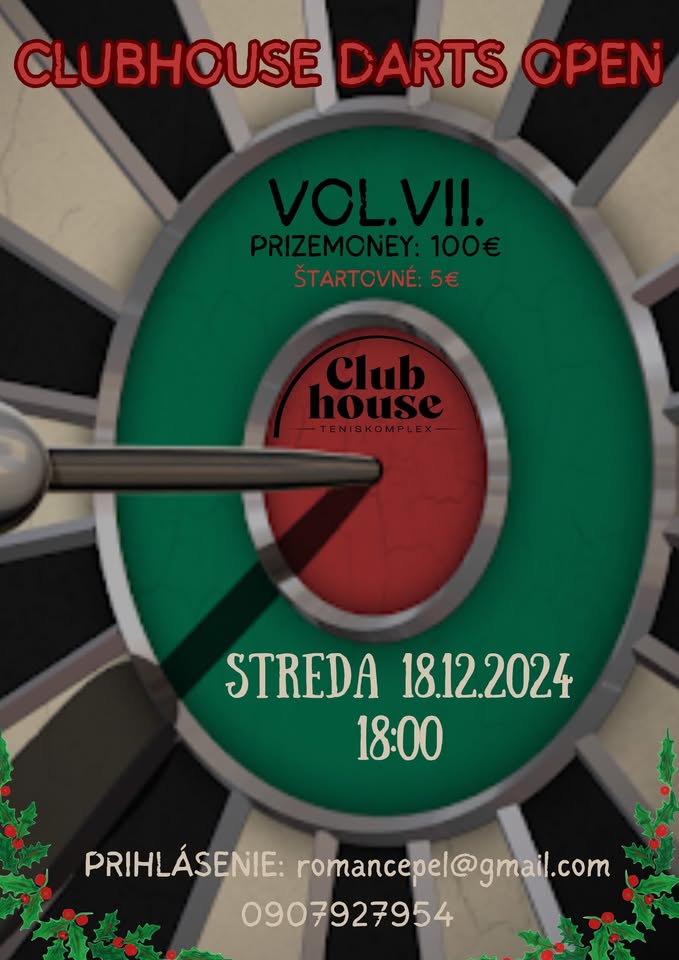 CLUBHOUSE DARTS OPEN VII.kolo 🎯