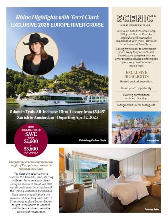Terri Clark's Rhine Highlights River Cruise