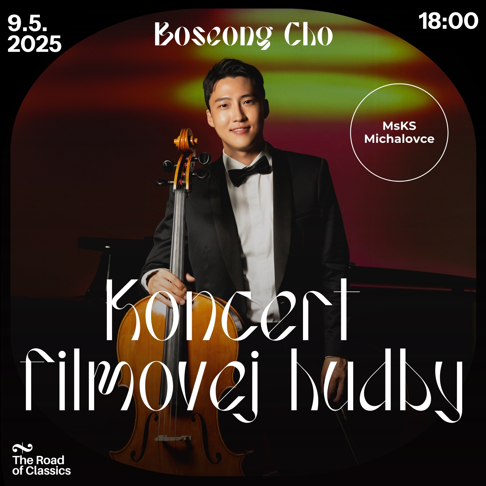 BOSEONG CHO: KONCERT FILMOVEJ HUDBY | MICHALOVCE