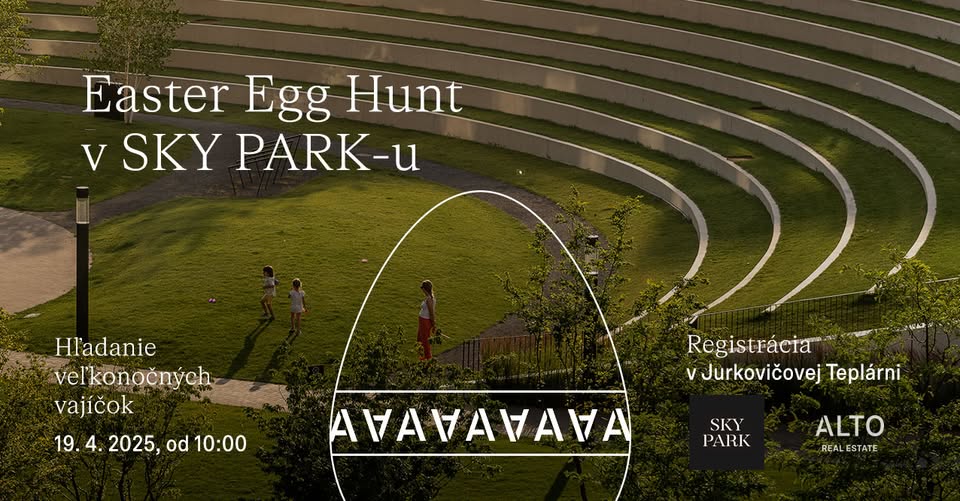 Easter Egg Hunt v SKY PARK-u (19.4.2025)