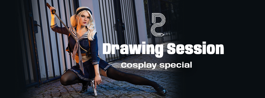 Drawing session // cosplay special