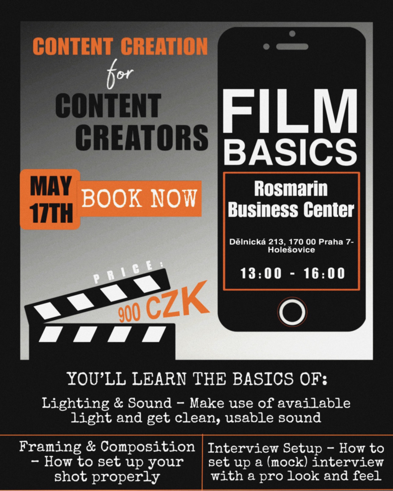 FILM BASICS 101 – For Content Creators