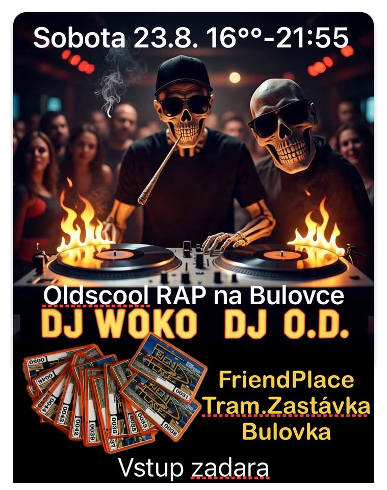 Oldscool RAP na Bulovce