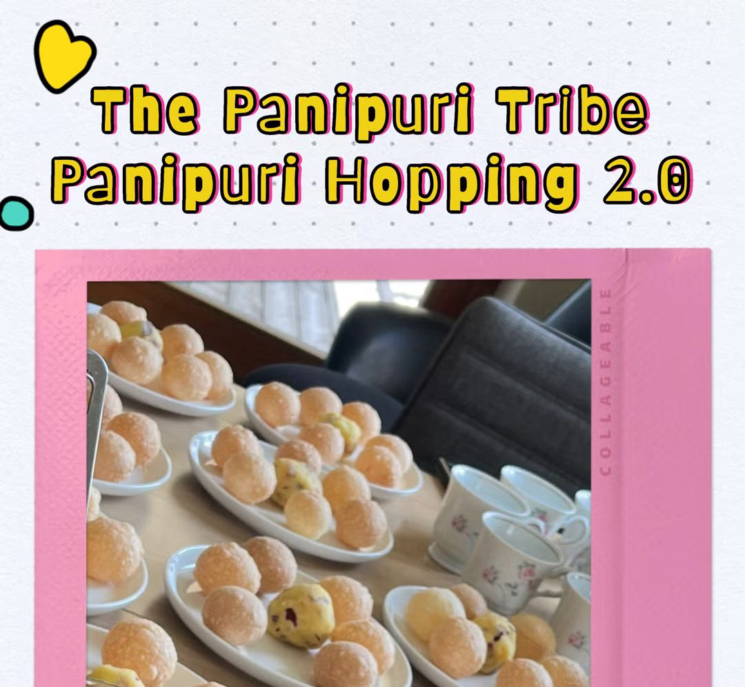 Panipuri Hopping 2.0