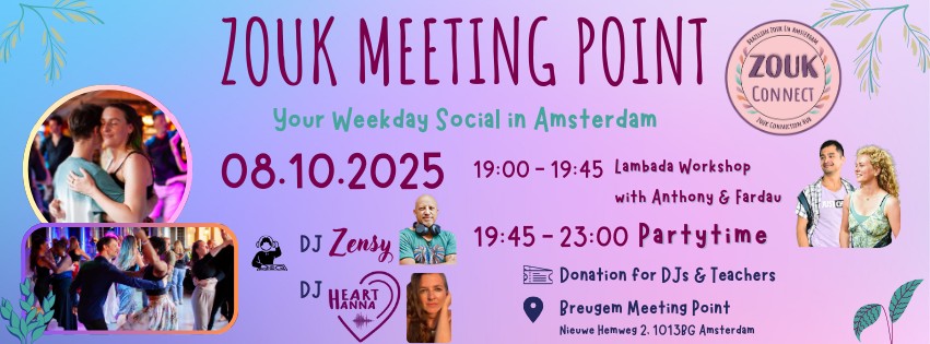 Zouk Meeting Point - Wednesday, 8th Oct 2025