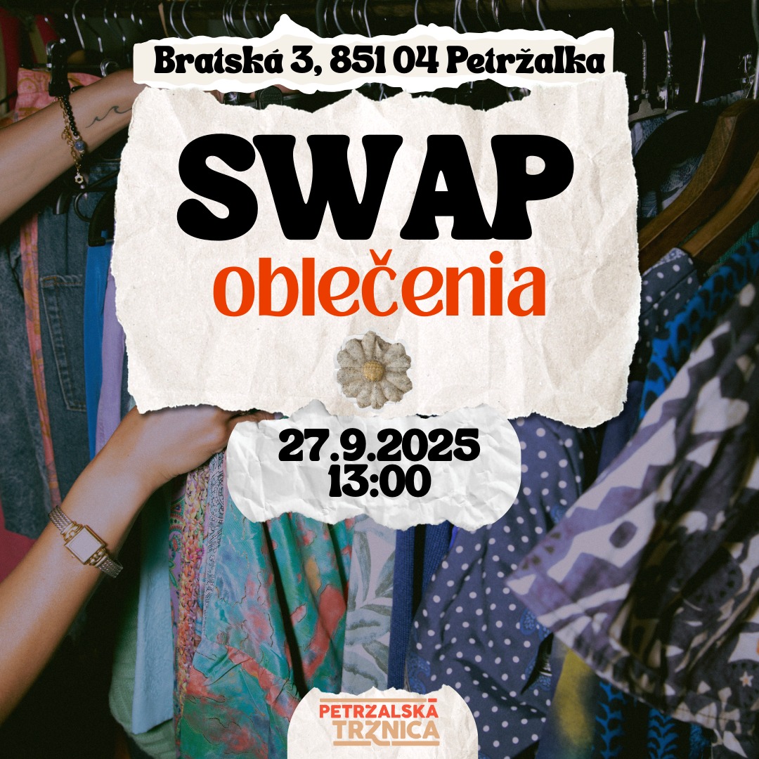 SWAP oblečenia I Petržalská tržnica