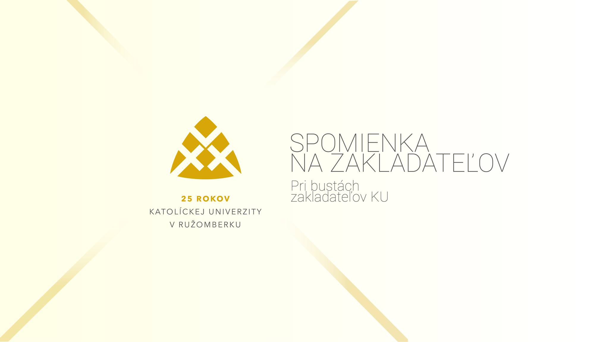 Spomienka na zakladateľov KU