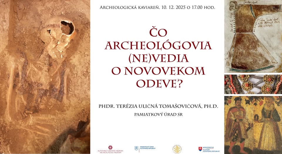 Čo archeológovia (ne)vedia o novovekom odeve?