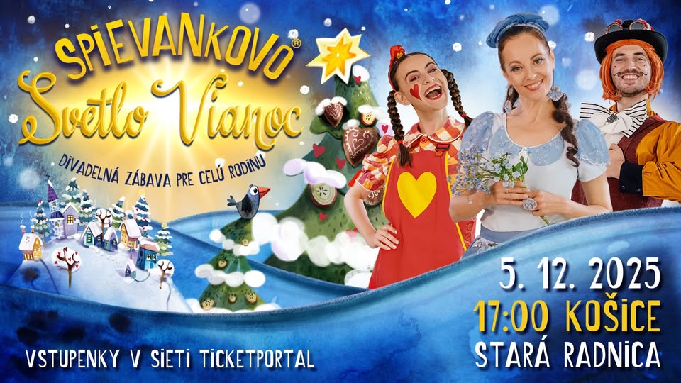 Spievankovo - Svetlo Vianoc v KOŠICIACH