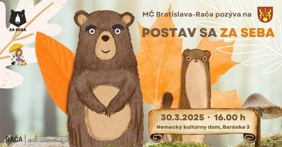 POSTAV SA ZA SEBA - interaktívne divadelné predstavenie pre deti