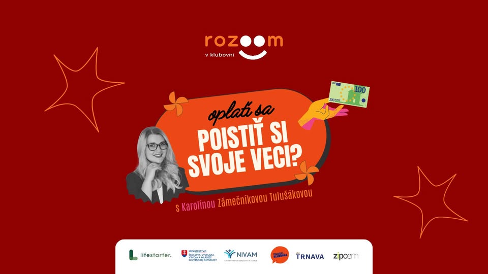 Oplatí sa poistiť si svoje veci? 🔺 rozoom workshop