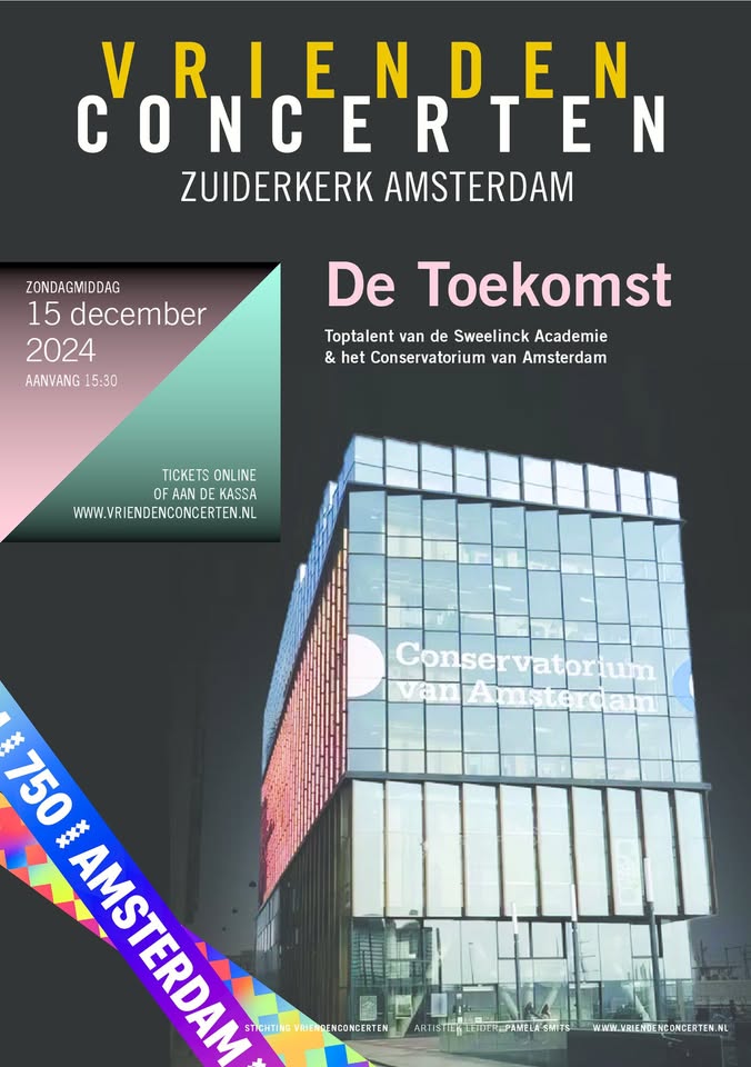 De Toekomst: Talenten voor Amsterdam 750 - concert