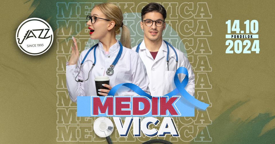 ⚕️ MEDIKOVICA 💊 14.10.2024 - Monday 🩺 JAZZ Club Košice