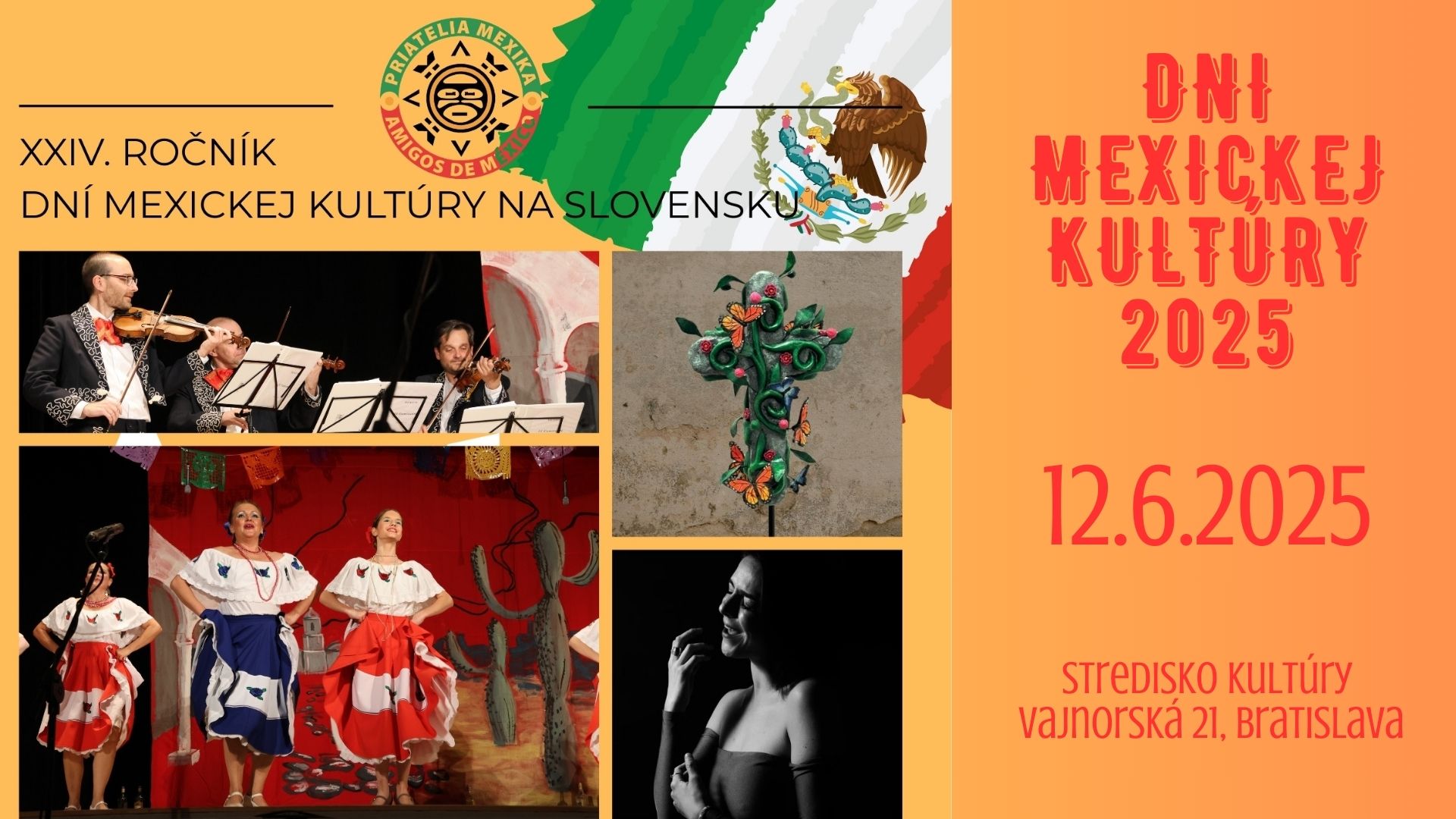 🇲🇽 Dni mexickej kultúry na Slovensku 2025 🇲🇽