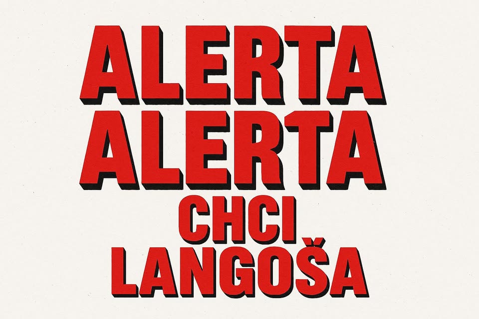 ALERTA ALERTA CHCI LANGOŠA