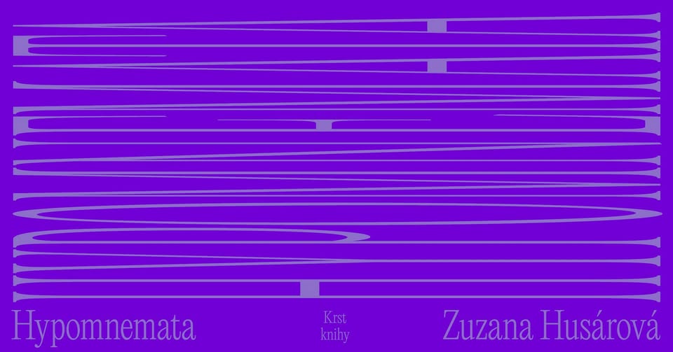 Krst knihy Hypomnemata 〜 Zuzana Husárová