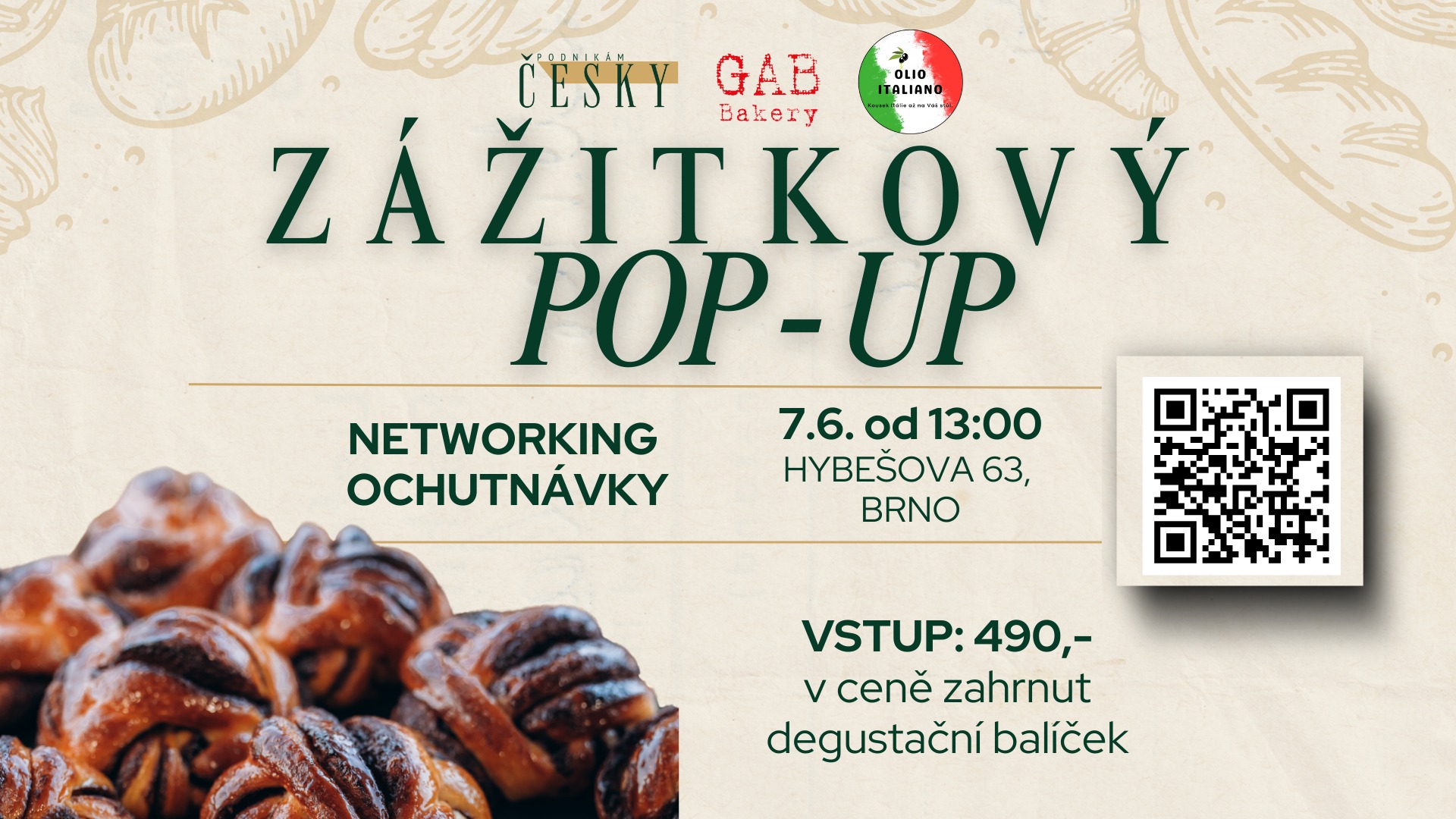 🥖 Zážitkový Pop-up s GAB Bakery a Olio Italiano a TANZANA