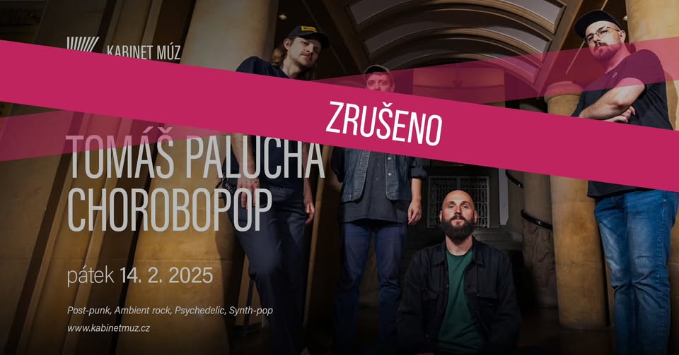 (zrušeno) TOMÁŠ PALUCHA + CHOROBOPOP | Kabinet MÚZ